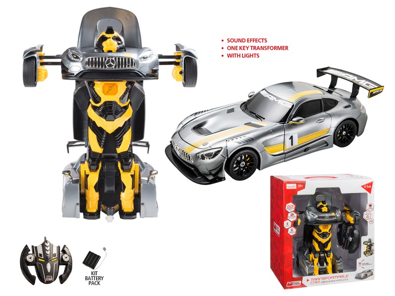 63420 - MERCEDES AMG GT3 TRANSFORMABLE CAR